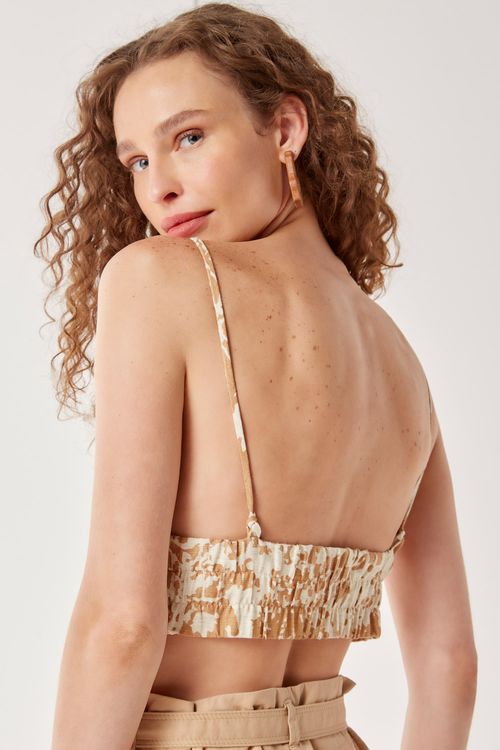 Cropped Estampa Dream - Est Dream