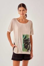 Blusa Malha Silk Folha Localizada - 01038070 - Sacada