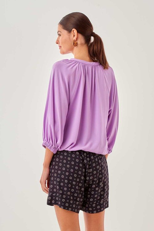 Bata Casual Milagres - Roxo Maré