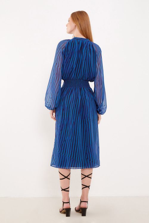 Vestido Estampa Oceano - Est Oceano