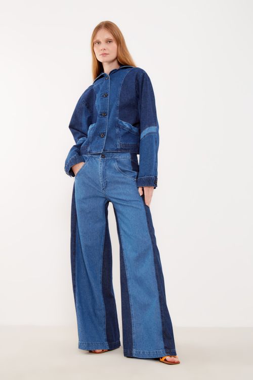 Jaqueta Mix Jeans - Jeans