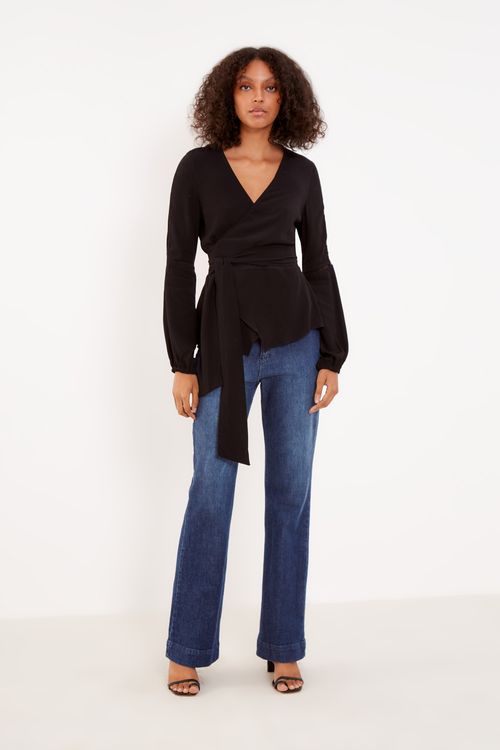 Blusa Cachequer Casual - Preto