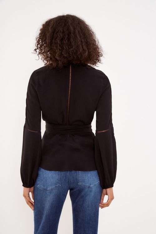 Blusa Cachequer Casual - Preto