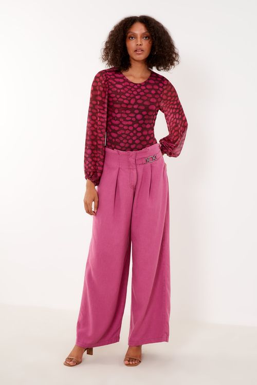 Body Malha Estampa Paetê - Est Astro