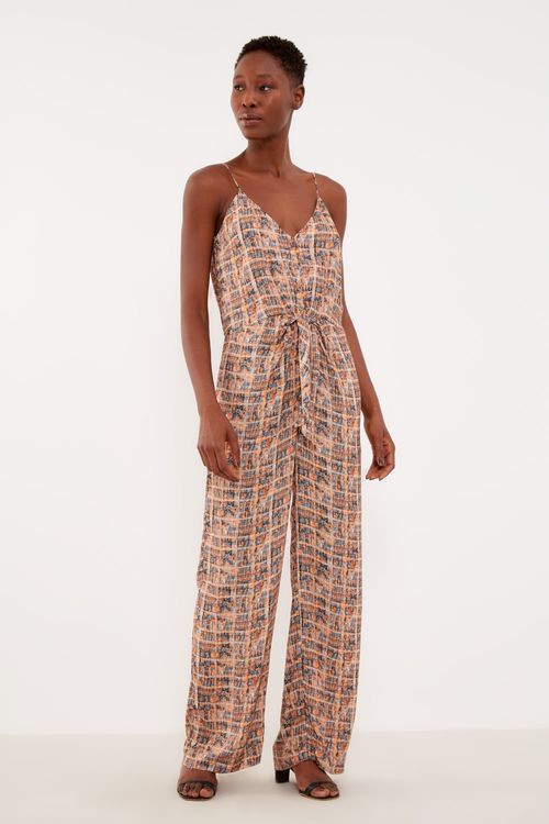 Macacão Estampa Rupestre - Est Rupestre