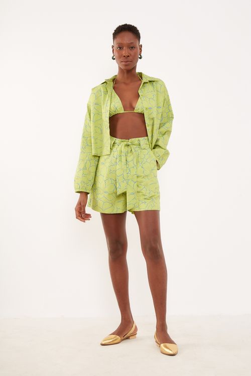 Short Estampa Floral Instante - Est Floral Instante