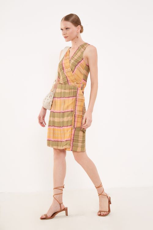 Vestido Estampa Campo Curto - Est Campo