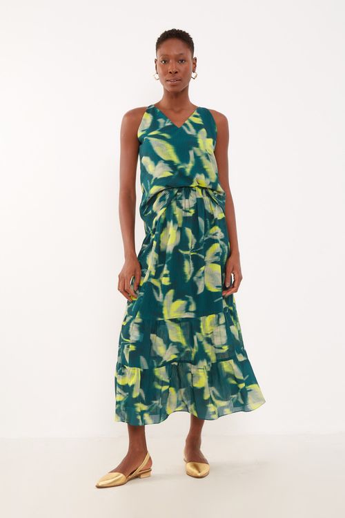 Blusa Estampa Begônia - Est Begonia