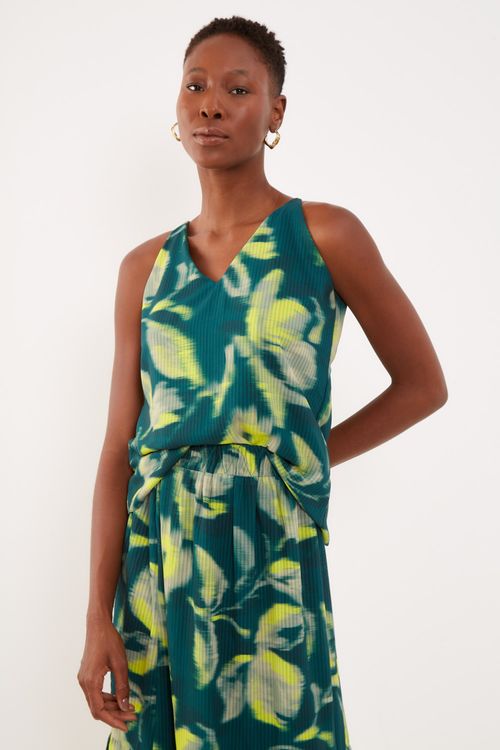 Blusa Estampa Begônia - Est Begonia