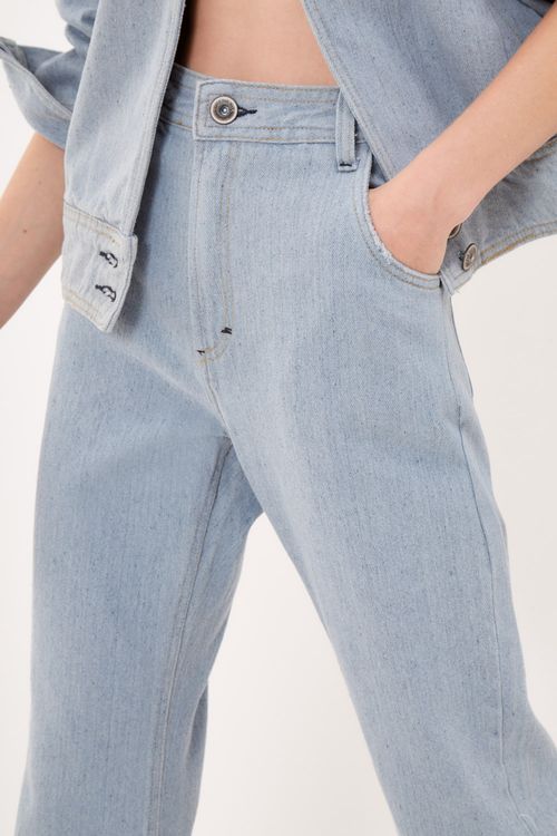 Calça Jeans Reta Eco - Jeans