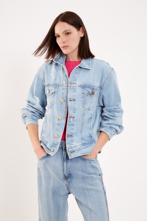 Jaqueta Jeans Over - Jeans