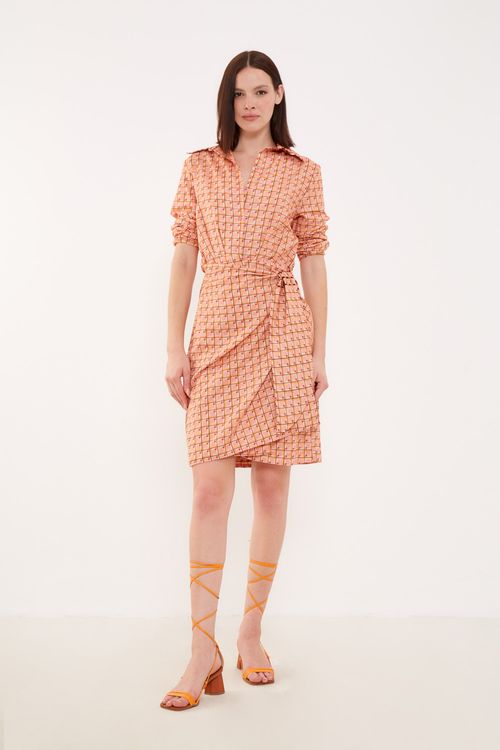 Vestido Estampa Azaleia Chemisie - Est Azaleia