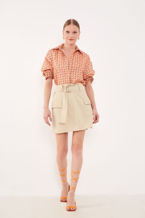 Camisa Estampa Azaleia - Est Azaleia