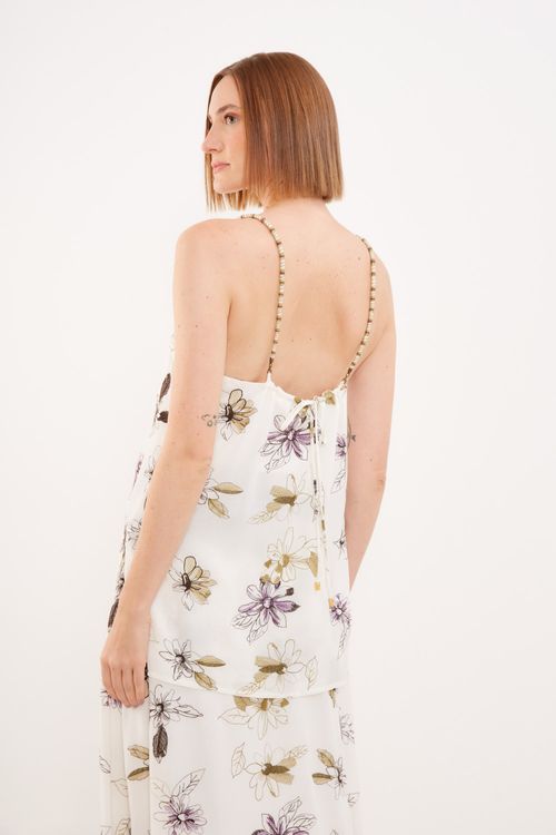 Blusa Bordado Jardim - Est Jardim