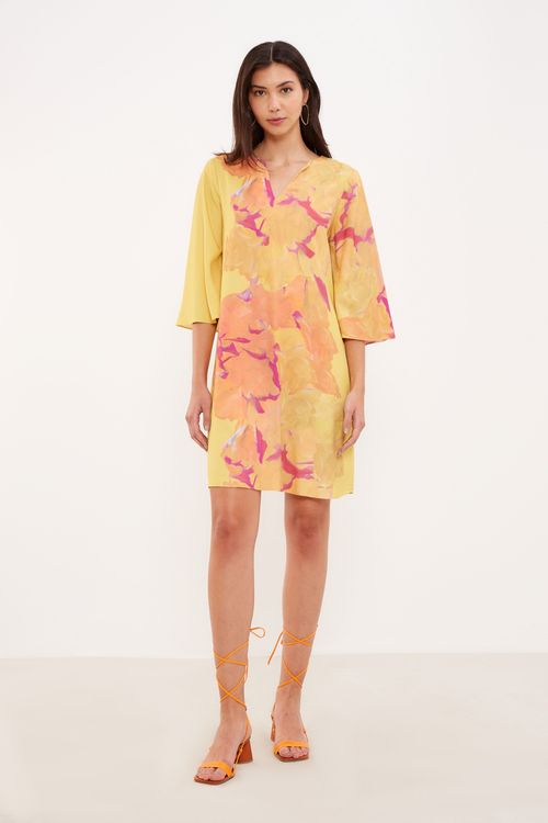 Vestido Estampa Solar Curto - Est Solar