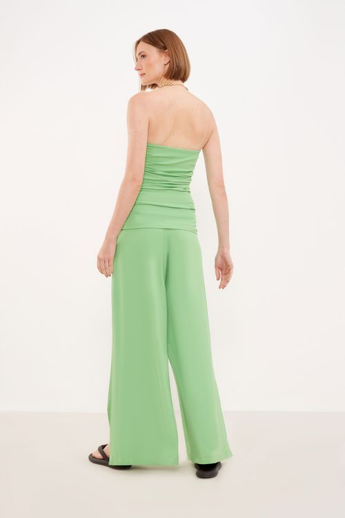 Calça Malha Reta - Verde Energia