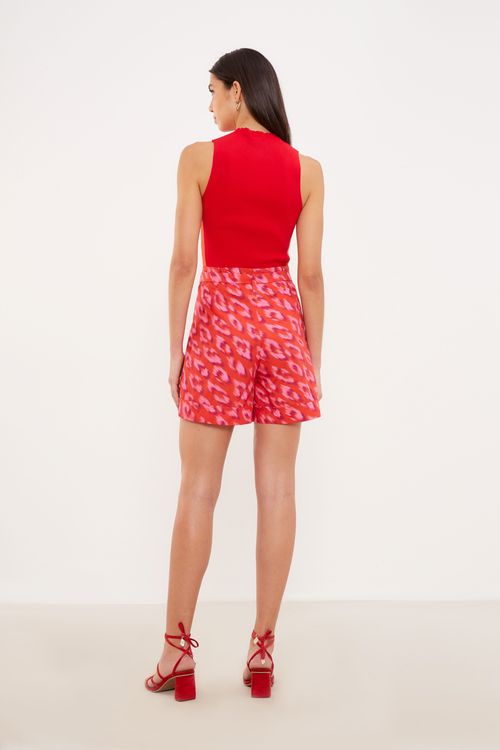 Short Estampa Lince - Est Lince