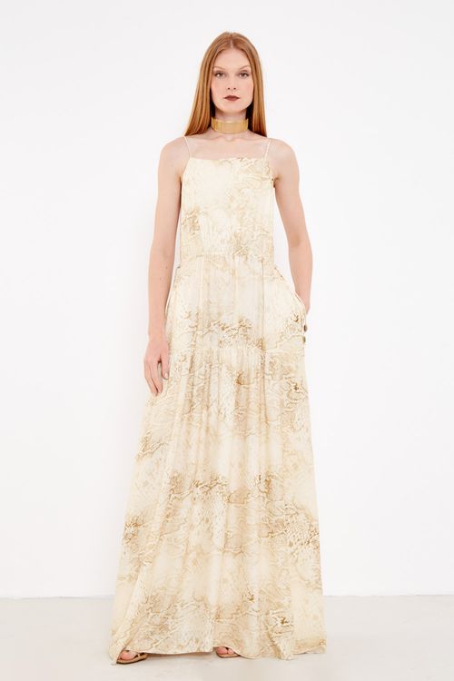 Vestido Longo Estampa Arizona - Est Arizona