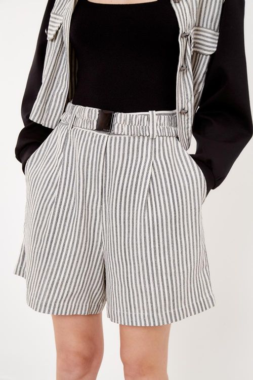 Short Casual Ruka - Listrado