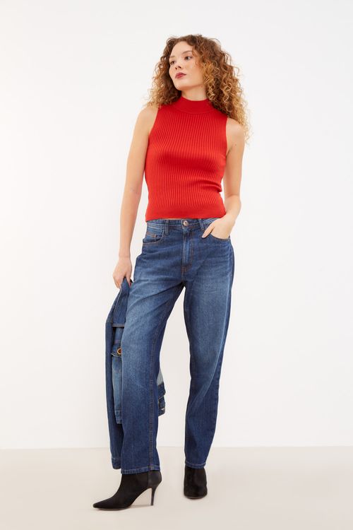 Calça Jeans Passante Avesso - Jeans