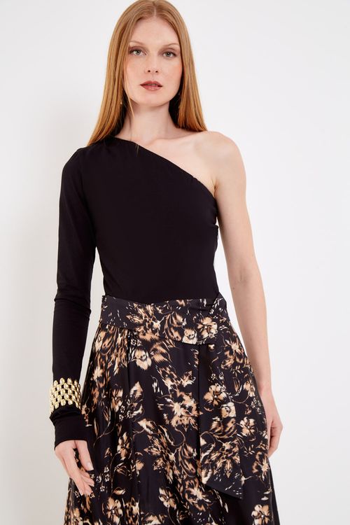 Vestido Midi Estampa Noturna - Est Noturna