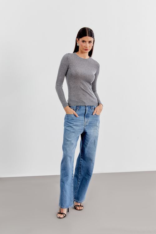 Blusa Malha Glow - Mescla
