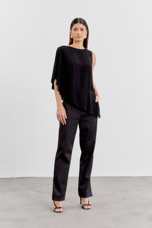 Calça Alfaiataria Basic - Preto