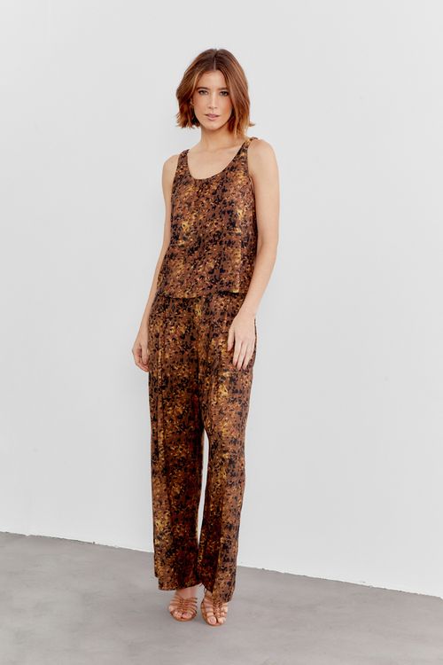 Blusa Estampa Mineral - Est Mineral