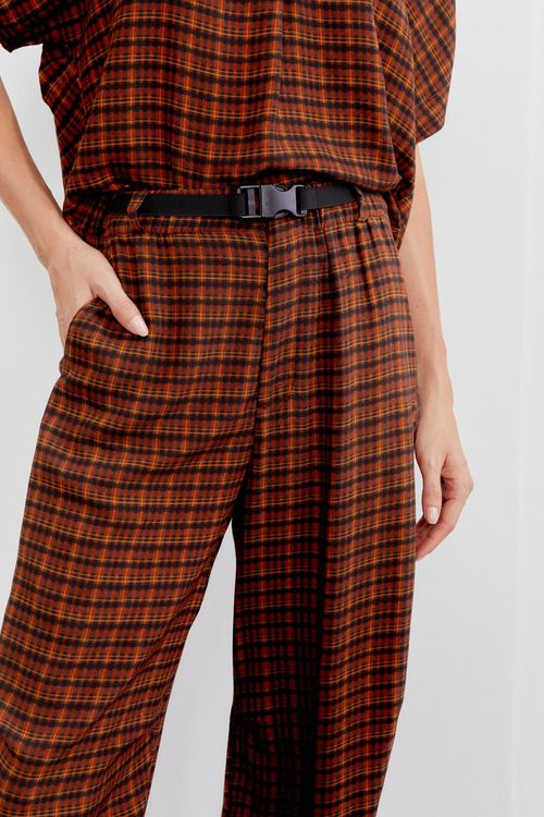 Calça Estampa Pilar Mini Com Cinto - Est Pilar Mini