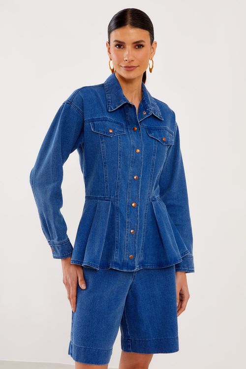 Jaqueta Jeans Godê - Jeans