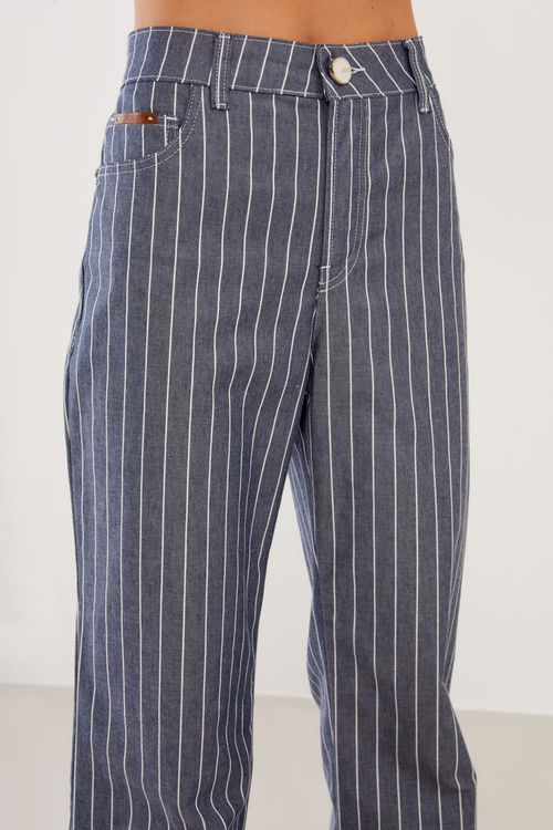 Calça Jeans Risca Giz - Jeans