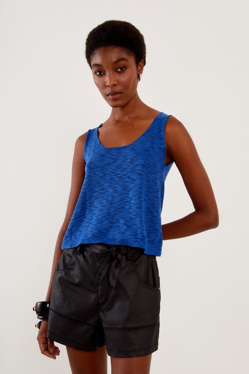 Regata Tricot Flame - Azul Dark