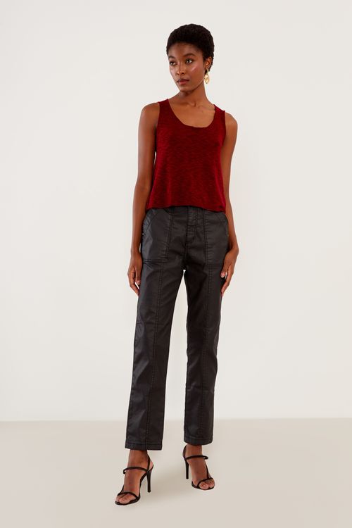 Regata Tricot Flame - Vermelho Grenadine