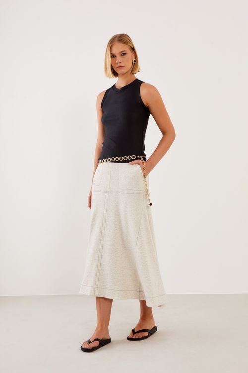 Saia Malha Duo - Off White