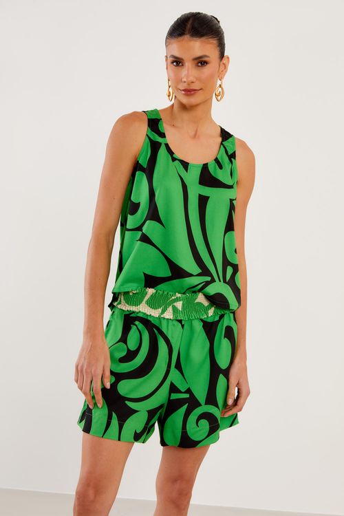 Regata Estampa Voltas Black - Est Voltas Black