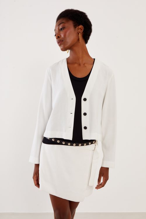 Overtop Alfaiataria Casual - Off White