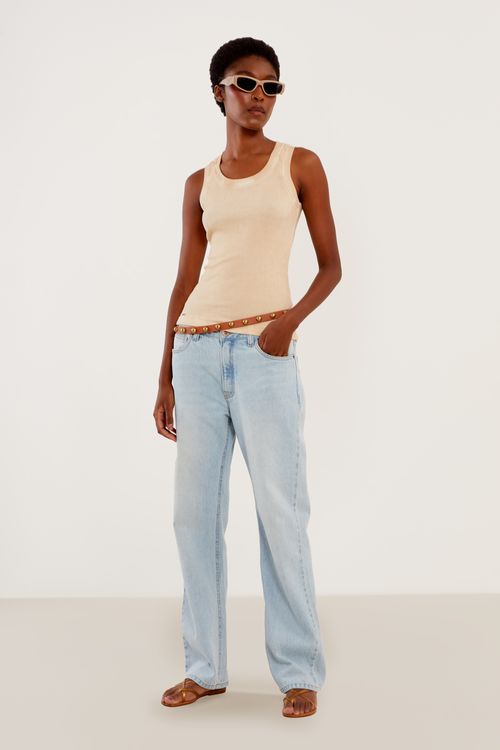 Calça Jeans Reta Light - Jeans