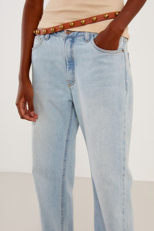 Calça Jeans Reta Light - Jeans