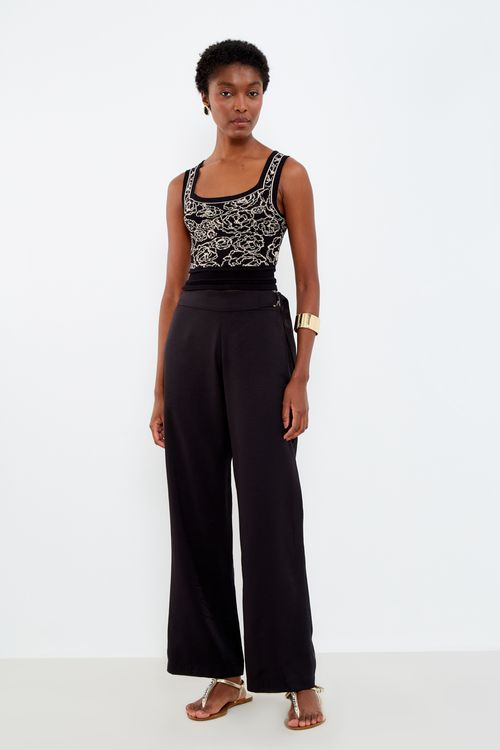 Calça Alfaiataria - Preto