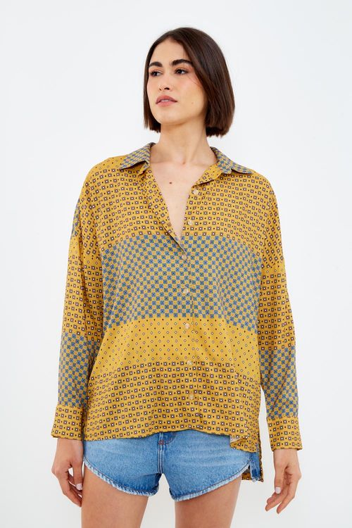 Camisa Estampa Tibet - Est Tibet Listra