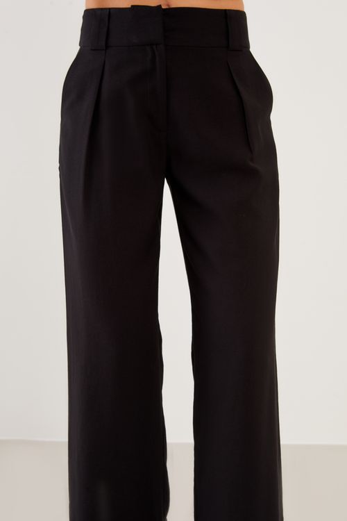 Calça Alfaiataria Casual - Preto