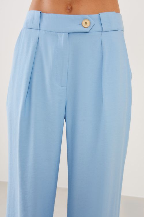 Calça Reta Alafaiataria - Azul Cold