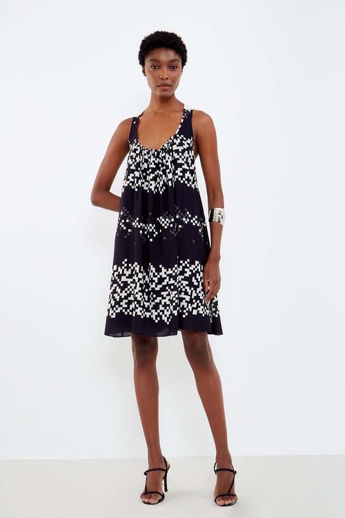 Vestido Curto Estampa Play - Est Play