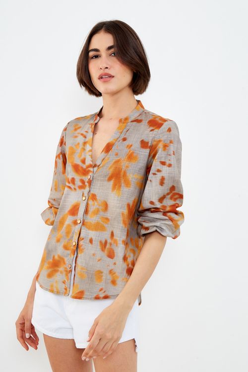 Camisa Estampa Orgânico - Est Organico
