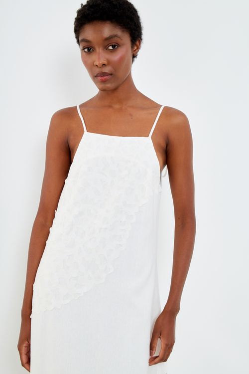 Vestido Longo Devore - Off Cru Play