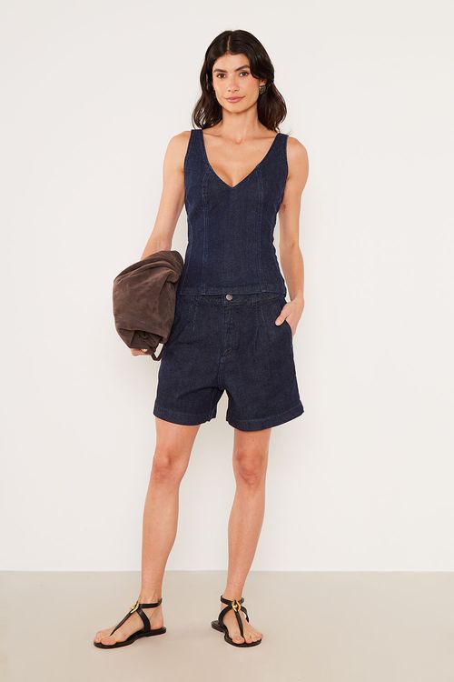 Short Jeans Atletas - Jeans