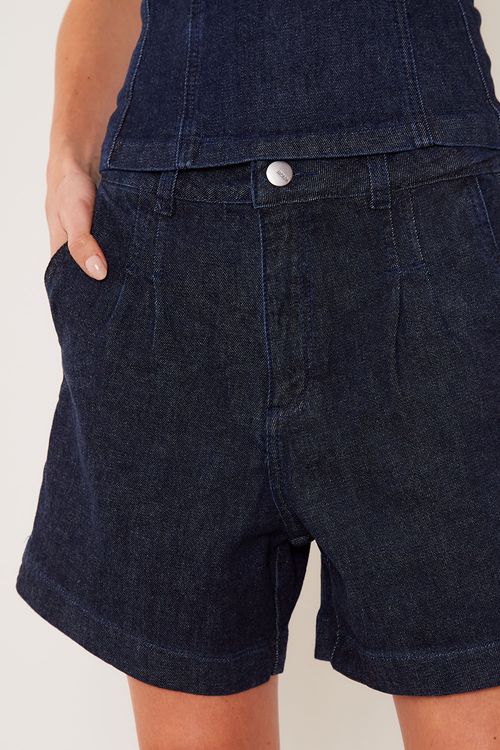 Short Jeans Atletas - Jeans