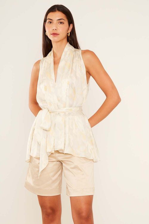 Regata Cachecouer Estampa Rosas - Est Rosas