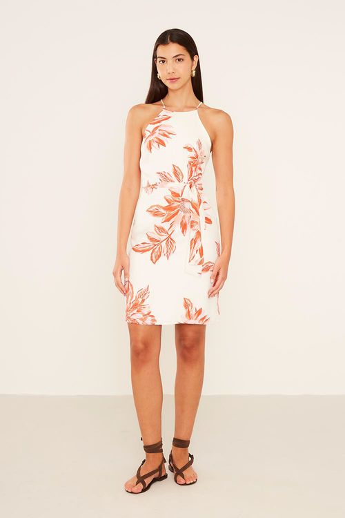 Vestido Curto Estampa Leveza - Est Leveza