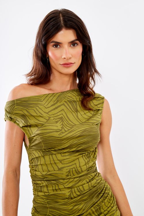 Blusa Malha Estampa Fafe Mini - Est Fafe